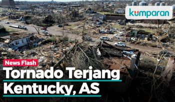 Sebanyak 70 Orang di Kentucky, AS Tewas usai Diterjang Tornado Dahsyat