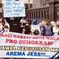 Aksi Damai di Depan DPRD Kota Malang: Pesan Harmoni Menjelang Putusan MK Pilkada