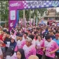 Ribuan Peserta Meriahkan Couple Run STIE Malangkuçeçwara, Ada yang dari Rusia!