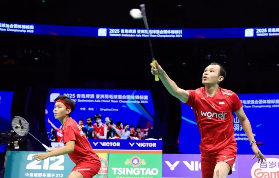 Indonesia Juara Badminton Asia Mixed Team Championships 2025, Tumbangkan China 3-1!