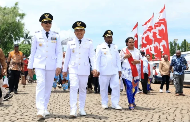 
					Wahyu-Ali Resmi Pimpin Kota Malang. (Ist)
