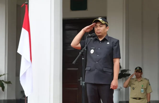 
					 Wakil Wali Kota Malang Ali Muthohirin pimpin apel pagi di Balai Kota. (Ist)