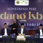 Pemerintah Tetapkan 1 Ramadan 1446 H Jatuh pada 1 Maret 2025