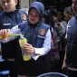 Satgas Pangan Polres Madiun Sidak Pasar, Pastikan Takaran Minyak Subsidi Sesuai