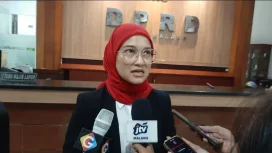 Ketua DPRD Kota Malang Amithya Ratnanggani. (Shelly/VOJ)