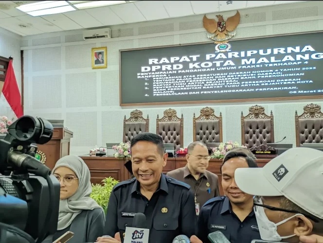
					Wali Kota Malang Wahyu Hidayat. (Shelly/VOJ)