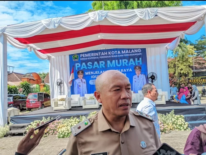 
					Kepala Diskopindag Kota Malang, Eko Sri Yuliadi. (Shelly/VOJ)