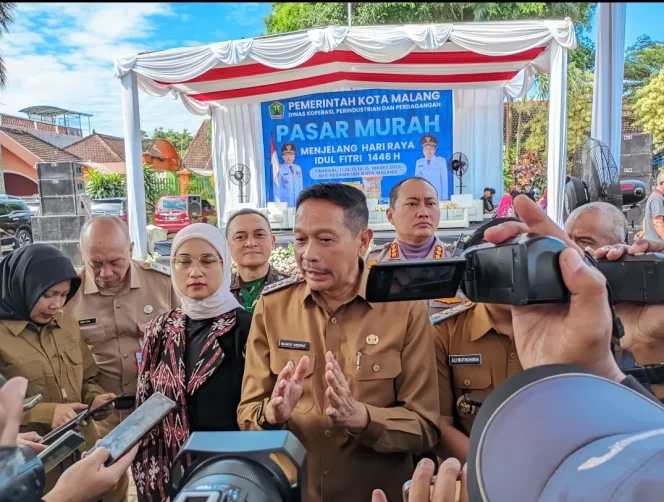 
					Wali Kota Malang, Wahyu Hidayat. (Shelly/ VOJ)