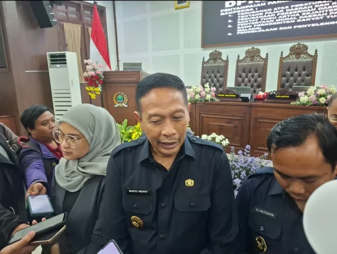 
					Wali Kota Malang Wahyu Hidayat. (Shelly/VOJ)