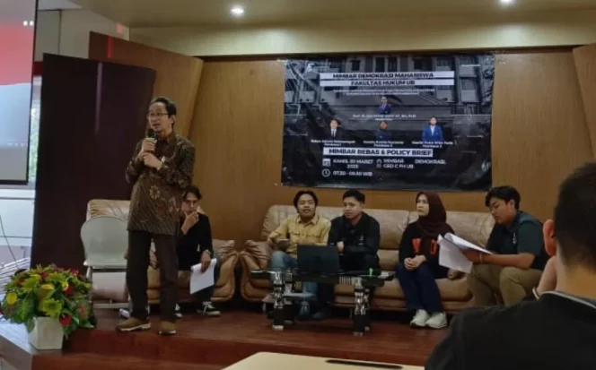 
					Mahasiswa UB Soroti Korupsi Tambang, Desak Transparansi dan Reformasi