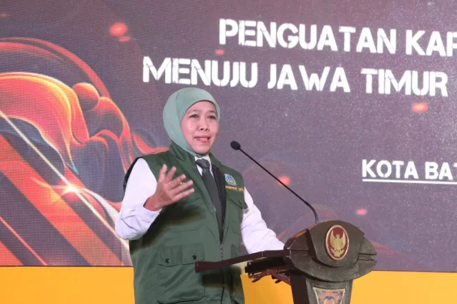 
					Gubernur Jawa Timur Khofifah Indar Parawansa. (Ist)