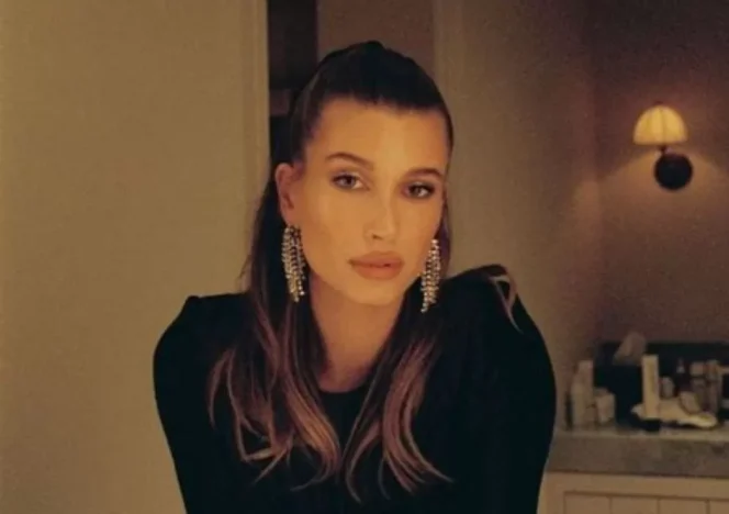 
					Hailey Bieber. (Instagram) 
