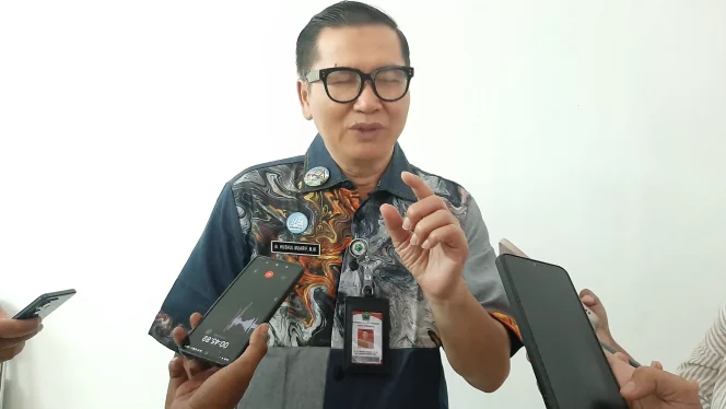 
					Kepala Dinkes Kota Malang, dr. Husnul Muarif. (Shelly/VOJ)