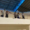 Komisi D DPRD Kota Malang tinjau Gor Ken Arok jelang Porprov Jatim. (Shelly/VOJ)