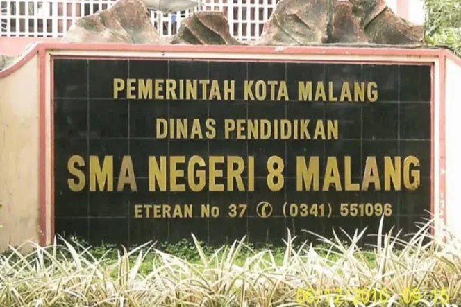 
					SMAN 8 Malang. (Ist)