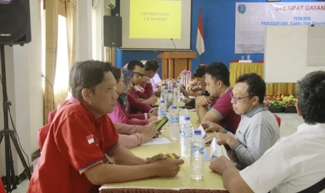 
					Dinkes Ponorogo Gelar Simulasi Table Top Exercise. Foto : Kominfo Ponorogo