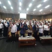 Ketua KPK, Setyo Budiyanto menjadi pemateri dalam Sosialisasi Penguatan PIEPTN dan Pengendalian Gratifikasi di FEB UB, Senin (21/7/2025). (Shelly/VOJ)