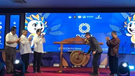 Opening ceremony OLIVIA ke-10 yang diselenggarakan di UB. (Shelly/VOJ)