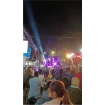 Pengunjung tengah menikmati pagelaran sound horeg di salah satu daerah Kabupaten Malang. (Shelly/VOJ)