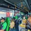 Penumpang TransJatim. (Dishub Jatim)