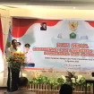 Wali Kota Malang Wahyu Hidayat saat memberi sambutan di KOPI SENJA. (Shelly/VOJ)