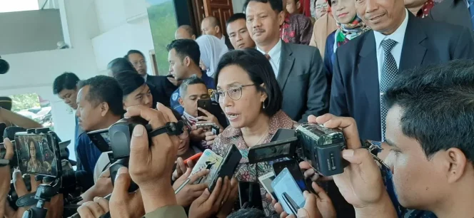 
					Menteri Keuangan Sri Mulyani Indrawati. (Shelly VOJ)