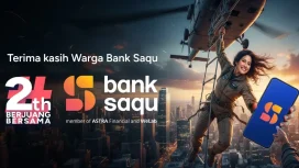 Bank Saqu Catat 3,2 Juta Lebih Nasabah di Tahun Kedua