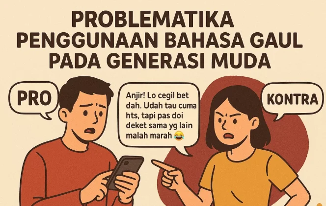 
					Problematika Penggunaan Bahasa Gaul Pada Generasi Muda