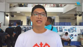 Ketua Pelaksana Festival Mbois X, Gedeon Soerjo Ardi Noegraha,