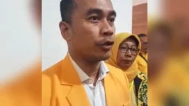 Djoko Prihatin. Politisi muda yang juga anggota DPRD Kota Malang tersebut resmi ditetapkan sebagai Ketua DPD Partai Golkar Kota Malang