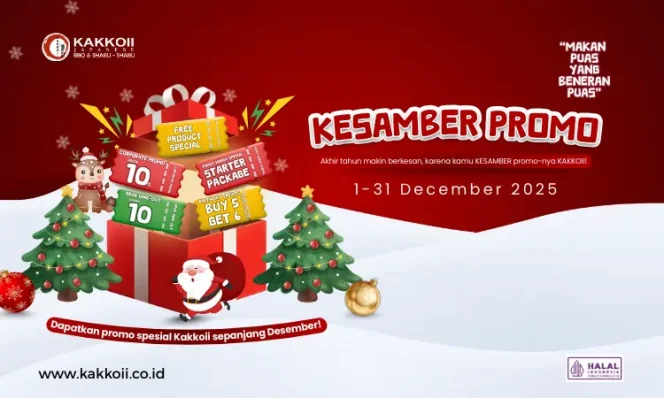 
					Kakkoii All You Can Eat, punya promo menarik nih