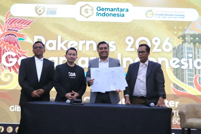 
					Gemantara Indonesia menggelar Rapat Kerja Nasional 2026 di Gibraltar Room, Menara 165 Convention Center, Jakarta Selatan, (15/2/2026).