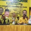Konferensi pers Partai Golkar Kota Malang