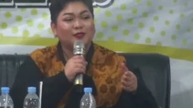 Maulina Pia Wulandari, akademisi komunikasi dari dalam sebuah diskusi publik bertajuk Malang Kehilangan Arah Ketika Kota Pendidikan dan Budaya Tergeser oleh Industri Hiburan Malam di Universitas Widyagama Malang.