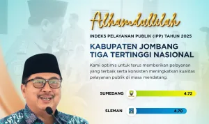 Transformasi Digital Bupati Warsubi Antarkan Jombang Tembus 3 Besar IPP Nasional 2025