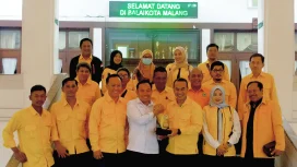 Silaturahmi DPD Partai Golkar Kota Malang ke Pemkot Malang