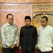 Dari kiri : Ketua HIPMI Kota Malang Hendi Suryo Leksono, Wakil Walikota Malang Ali Muthohirin, Ketua Kadin Kota Malang, Djoko Prihatin