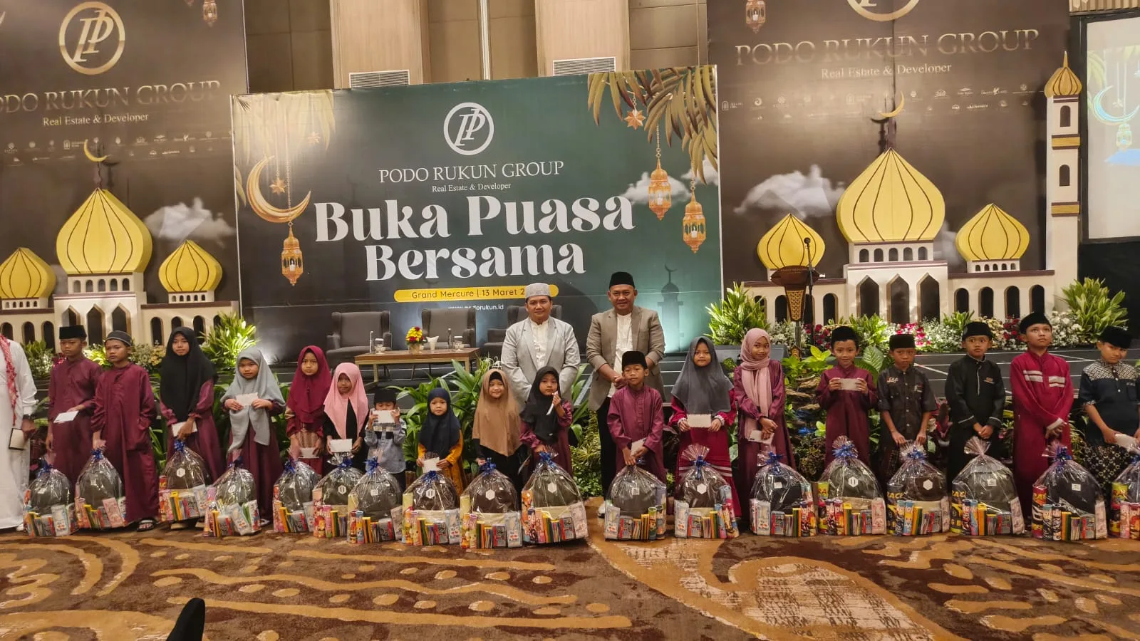 Podo Rukun Group Perkuat Solidaritas Internal Lewat Buka Puasa Bersama dan Santunan Anak Yatim