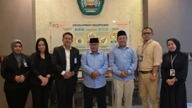 Jajaran BRI BO Malang Martadinata bersama pengelola Unisma usai kegiatan penyaluran hewan qurban bagi masyarakat kurang mampu pada momentum Hari Raya Idul Adha 2026.