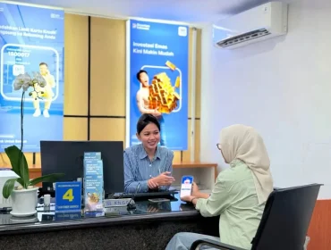 Nasabah BRI yang memanfaatkan layanan 