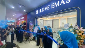 Pembukaan gerai I Love Emas, semakin mewarnai persaingan bisnis emas di Malang