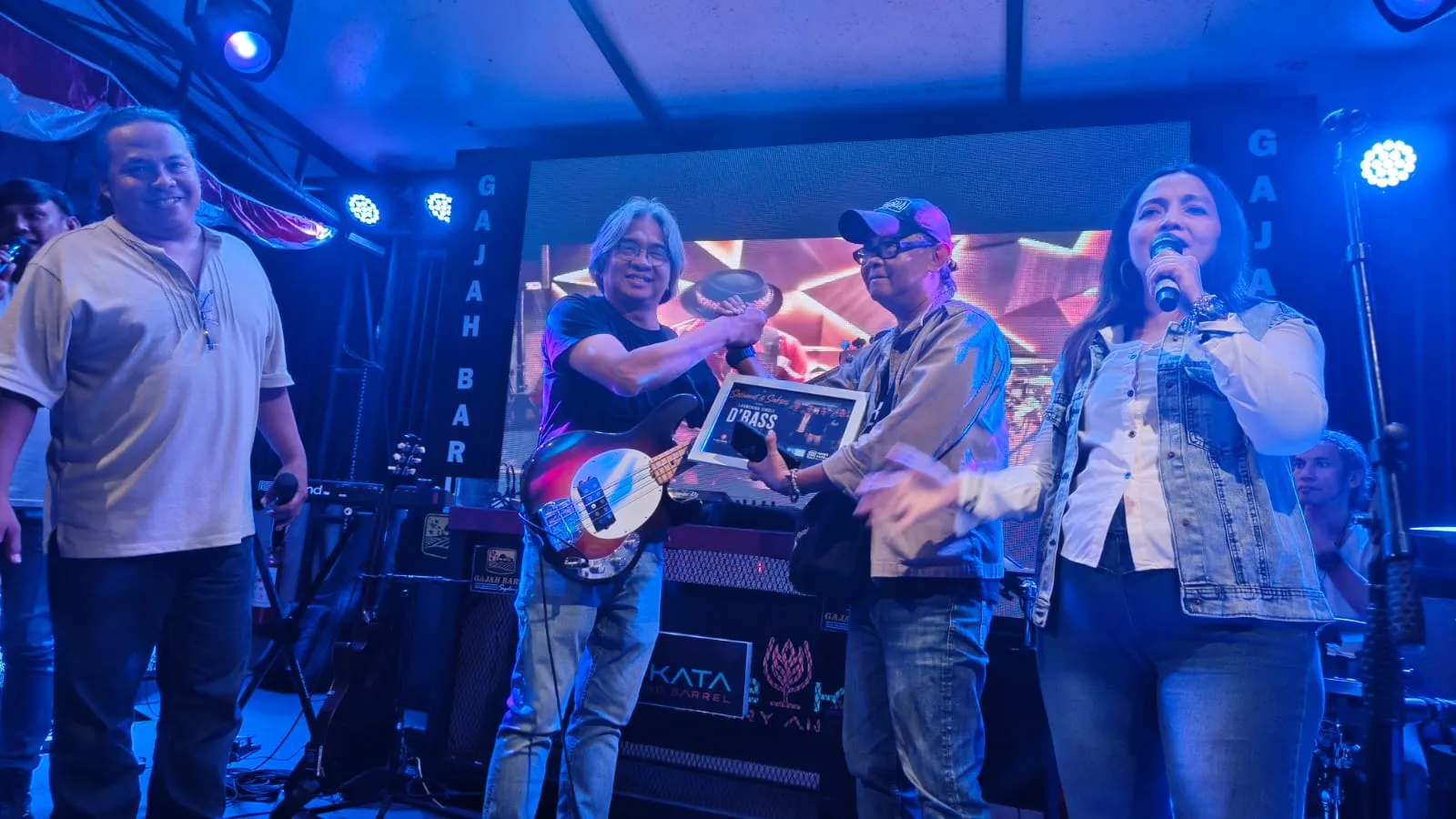 D-Bass Project Launching Single di Malang, Didik Sucahyo Eks Elpamas Gandeng Musisi Lokal