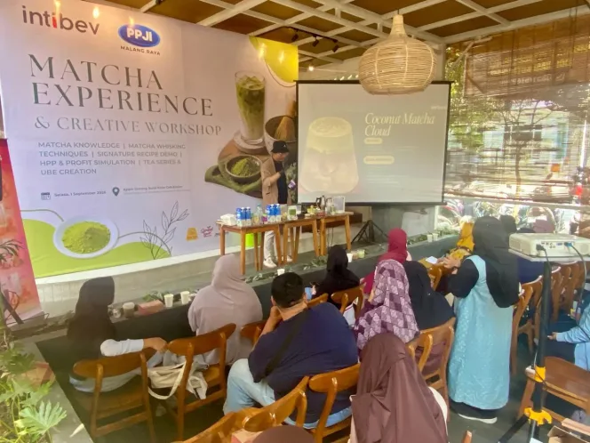 
					PPJI Malang Raya Gandeng Intibev, 60 Pelaku F&B Ikuti Matcha Experience & Creative Workshop