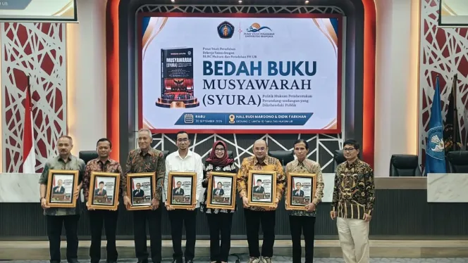 
					Buku Musyawarah di FH UB Soroti Carut-marut Pembentukan UU, Dorong Model Legislasi Lebih Representatif
