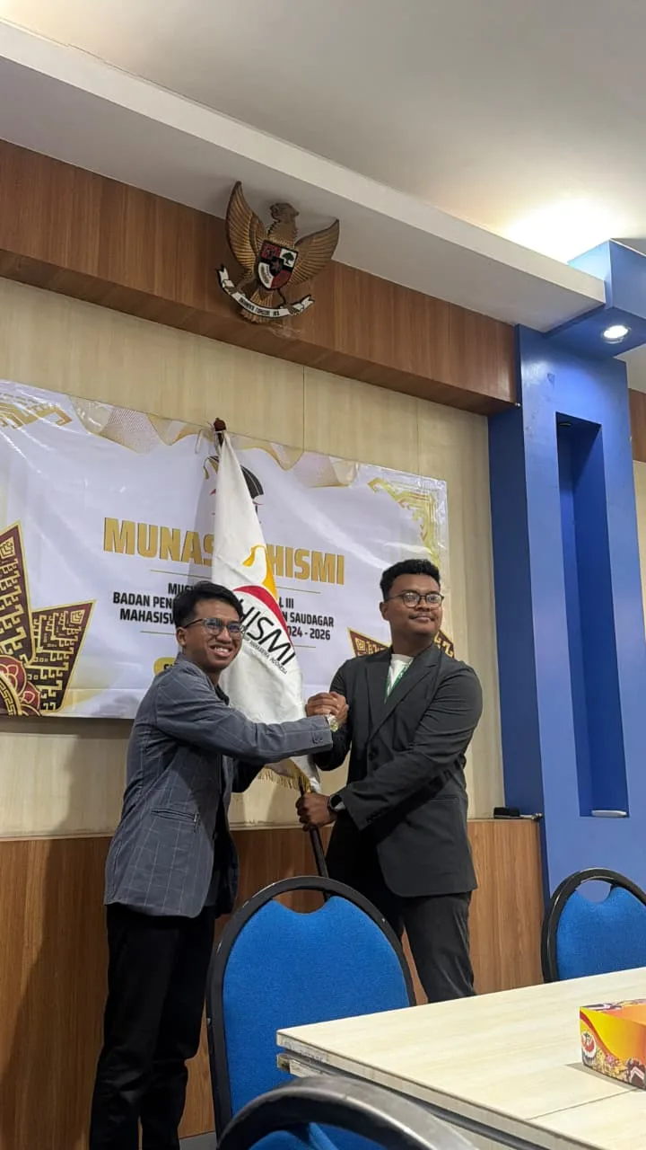 Shaquille Izaz Savero resmi terpilih sebagai Presiden Badan Pengurus Pusat (BPP) HISMI periode 2026–2028